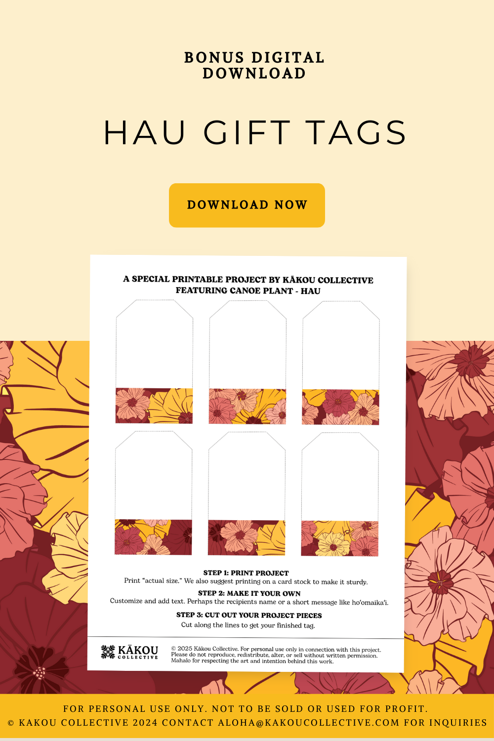 Hau: More Than a Pretty Bloom — A Canoe Plant of Hawaiʻi