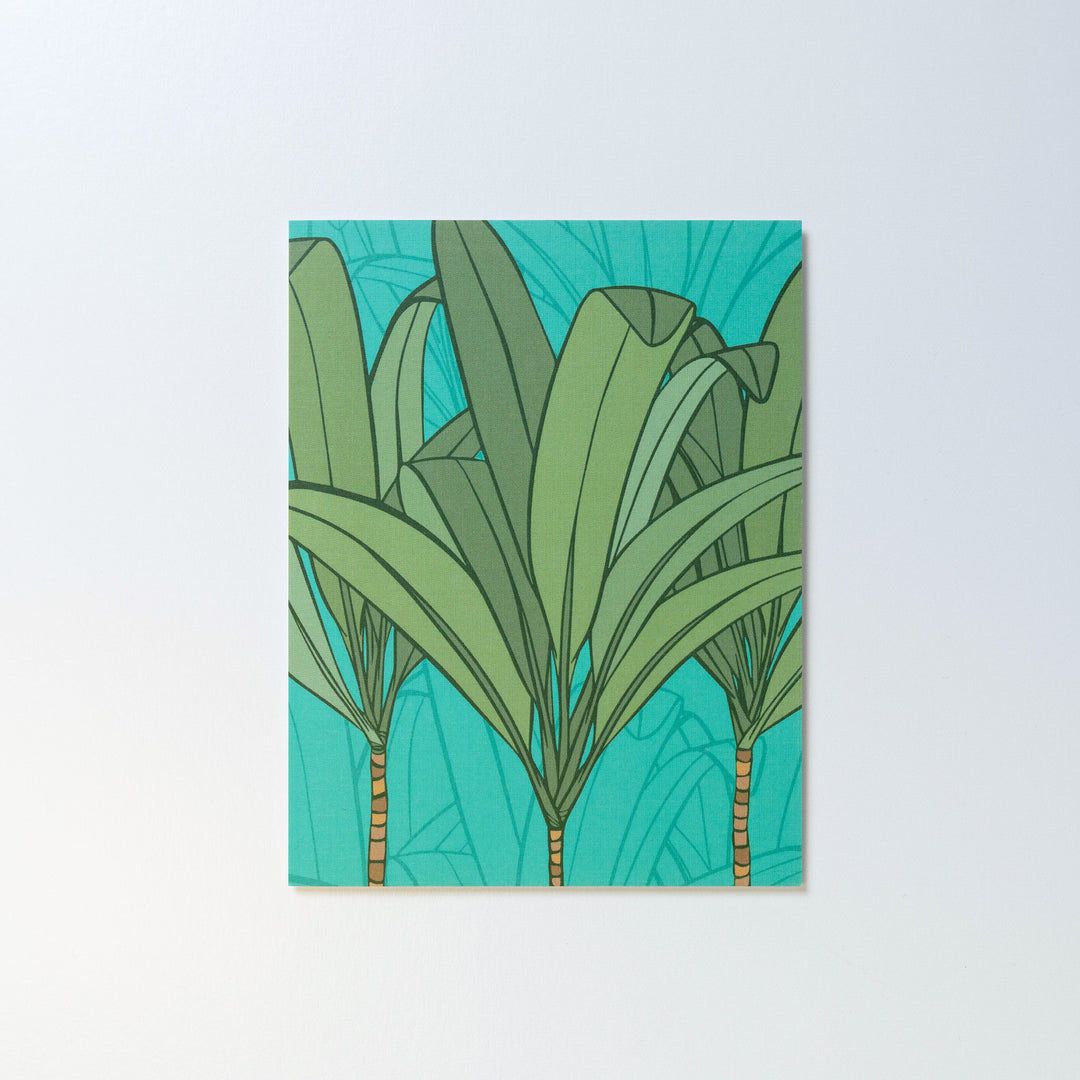 Ki (Ti Leaf) Canoe Plant Greeting Card