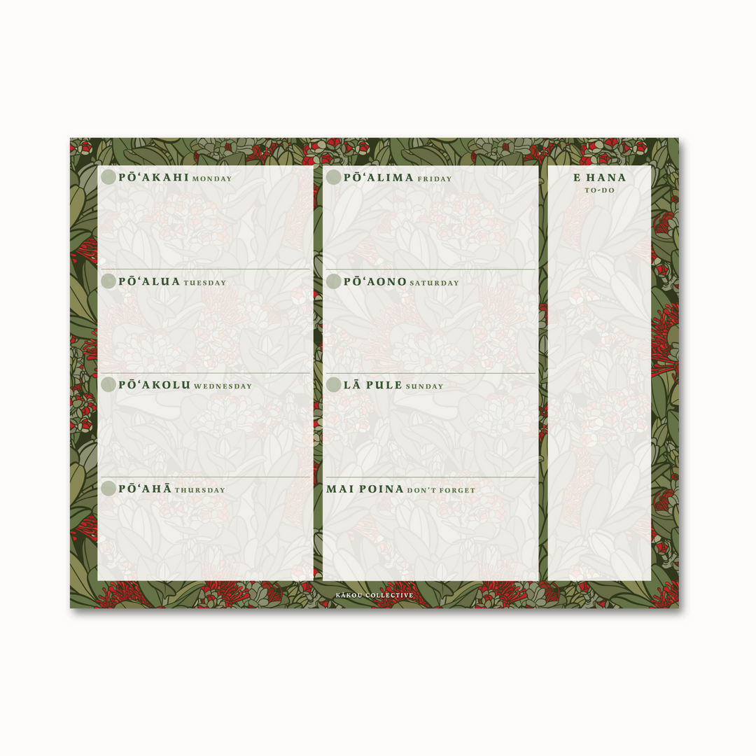 Weekly Notepad