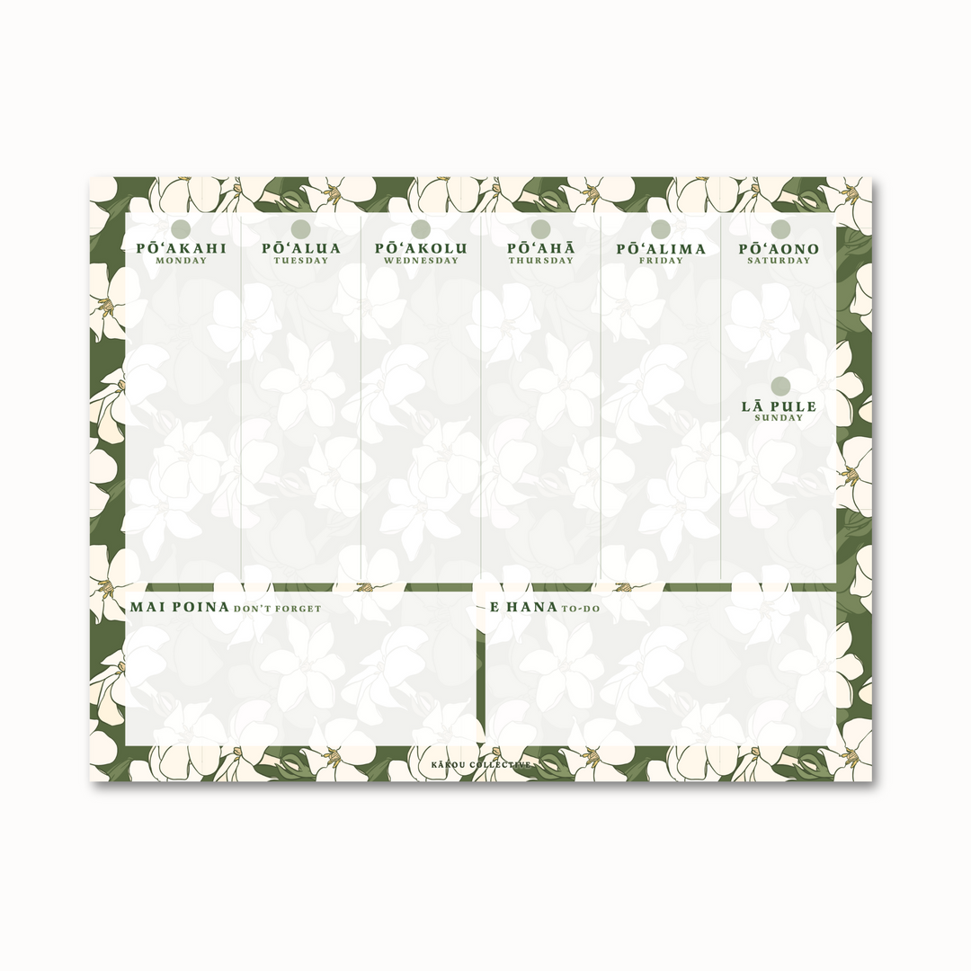 Weekly Notepad