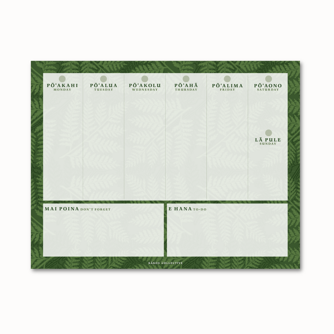 Weekly Notepad