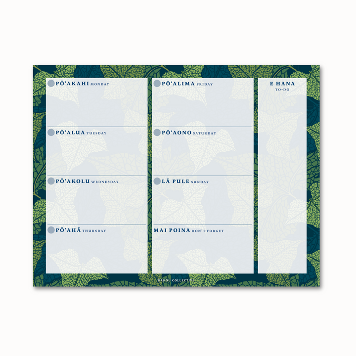 Weekly Notepad