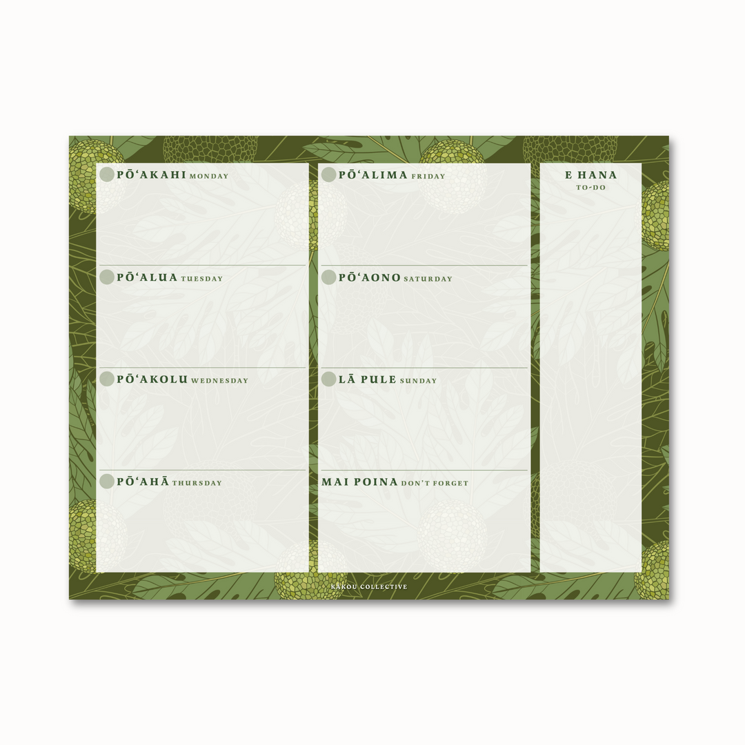 Weekly Notepad