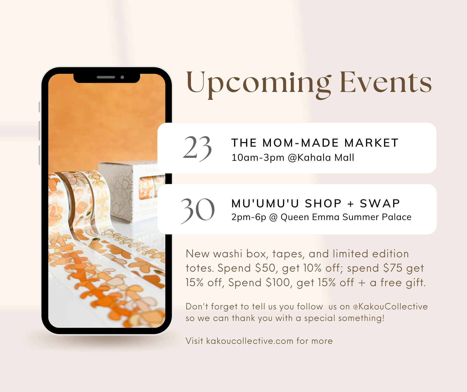 Upcoming Events - April 2022