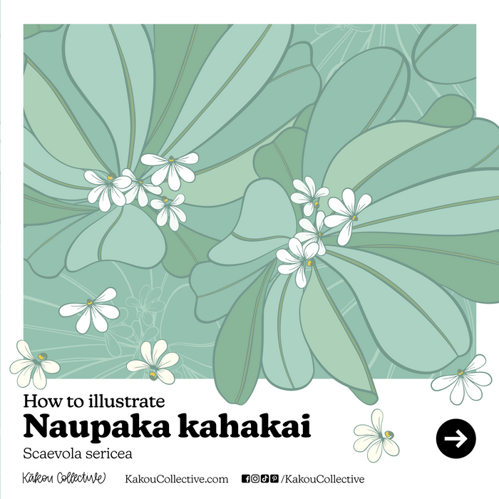 Native Hawaiian Plant Month Day 1: Naupaka Kahakai