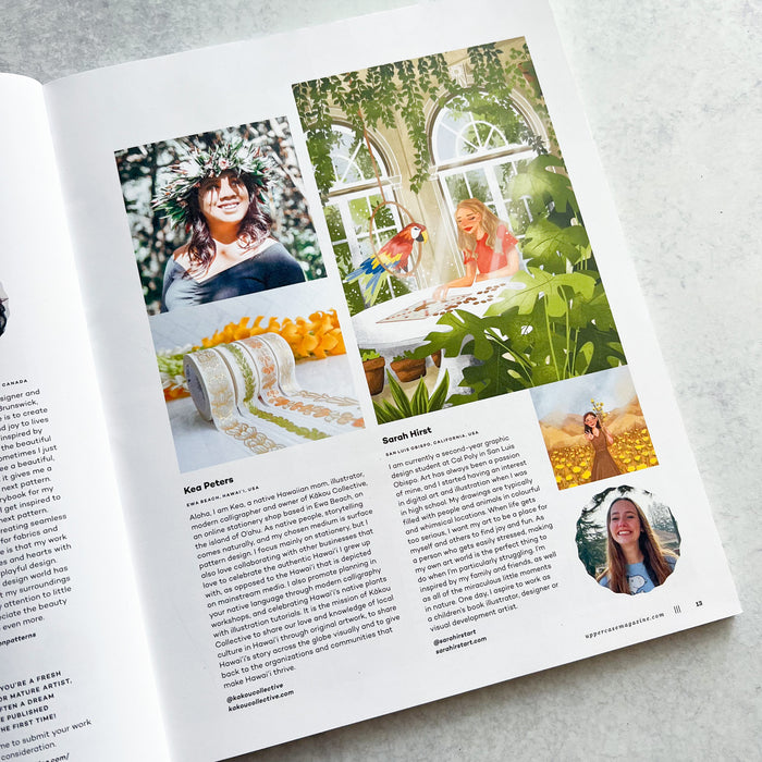 Kea Peters of Kakou Collective published in Uppercase Magazine Issue 57