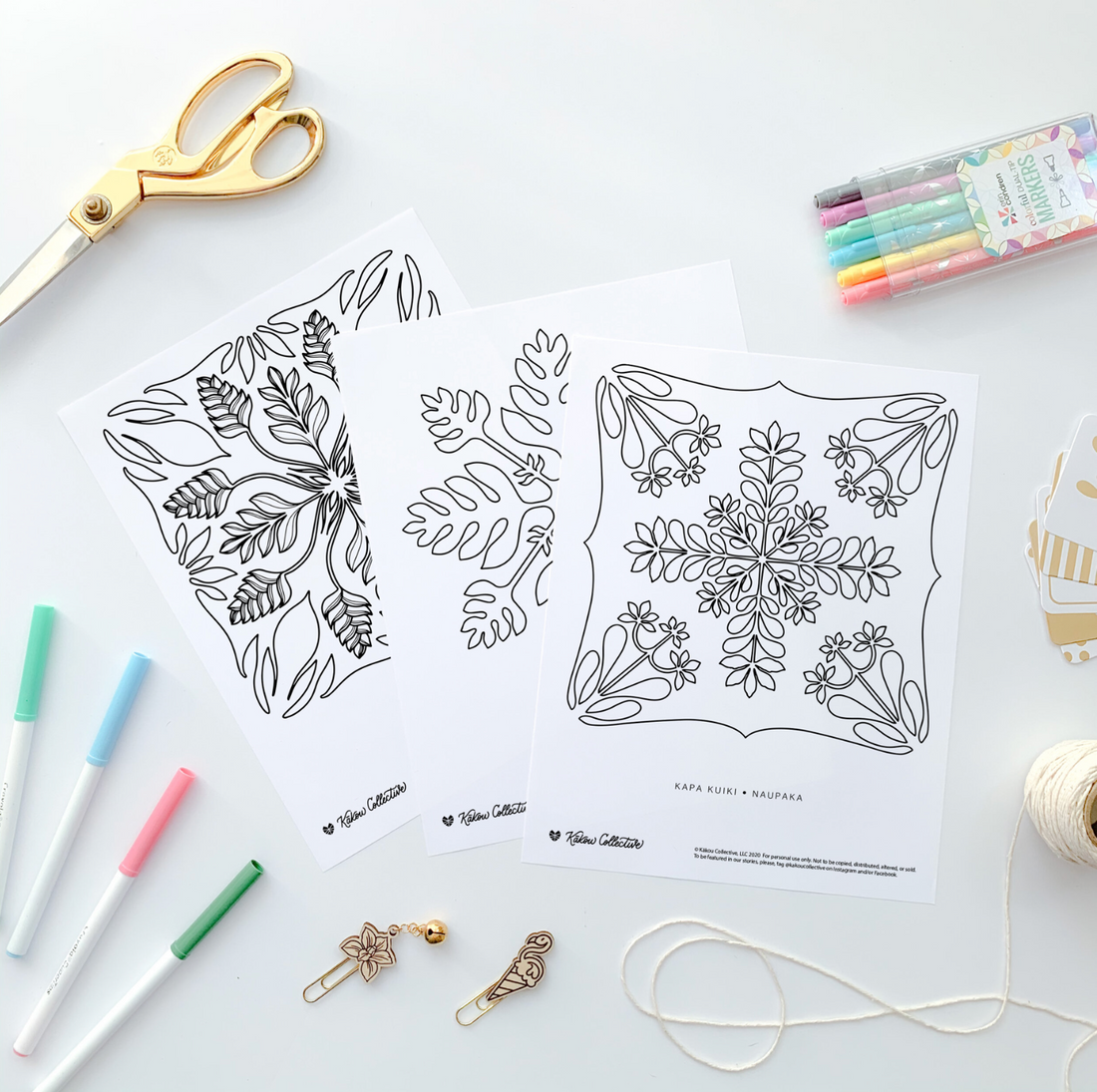 Kapa Kuiki Coloring Pages