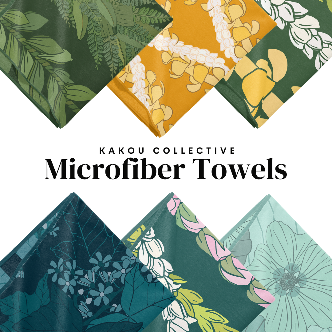 Unleashing Art and Sustainability: Kakou Collective's RPET Microfiber Towels