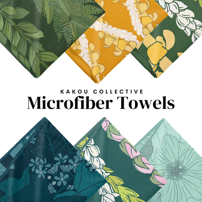 Unleashing Art and Sustainability: Kakou Collective's RPET Microfiber Towels