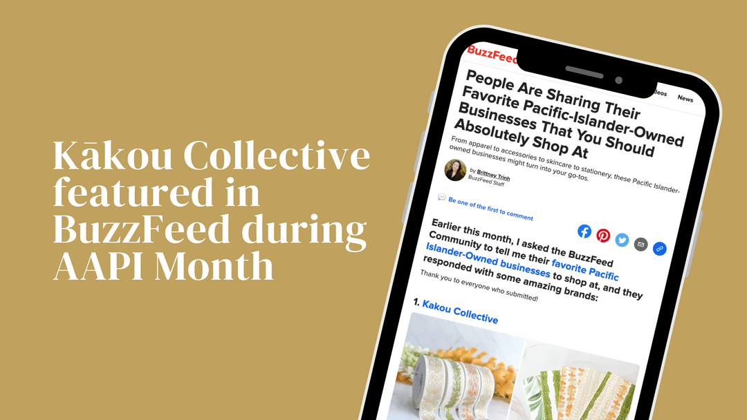 Kakou Collective Featured in BuzzFeed during AAPI Month