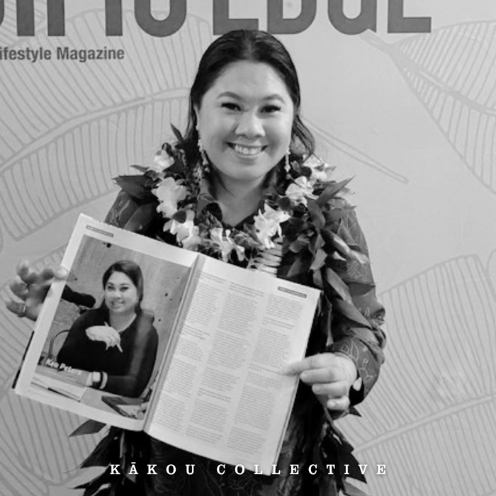 kea peters holding women in business feature in Pacific Edge Magazine