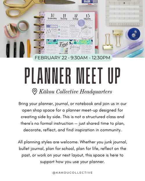 February Planner Meet-Up