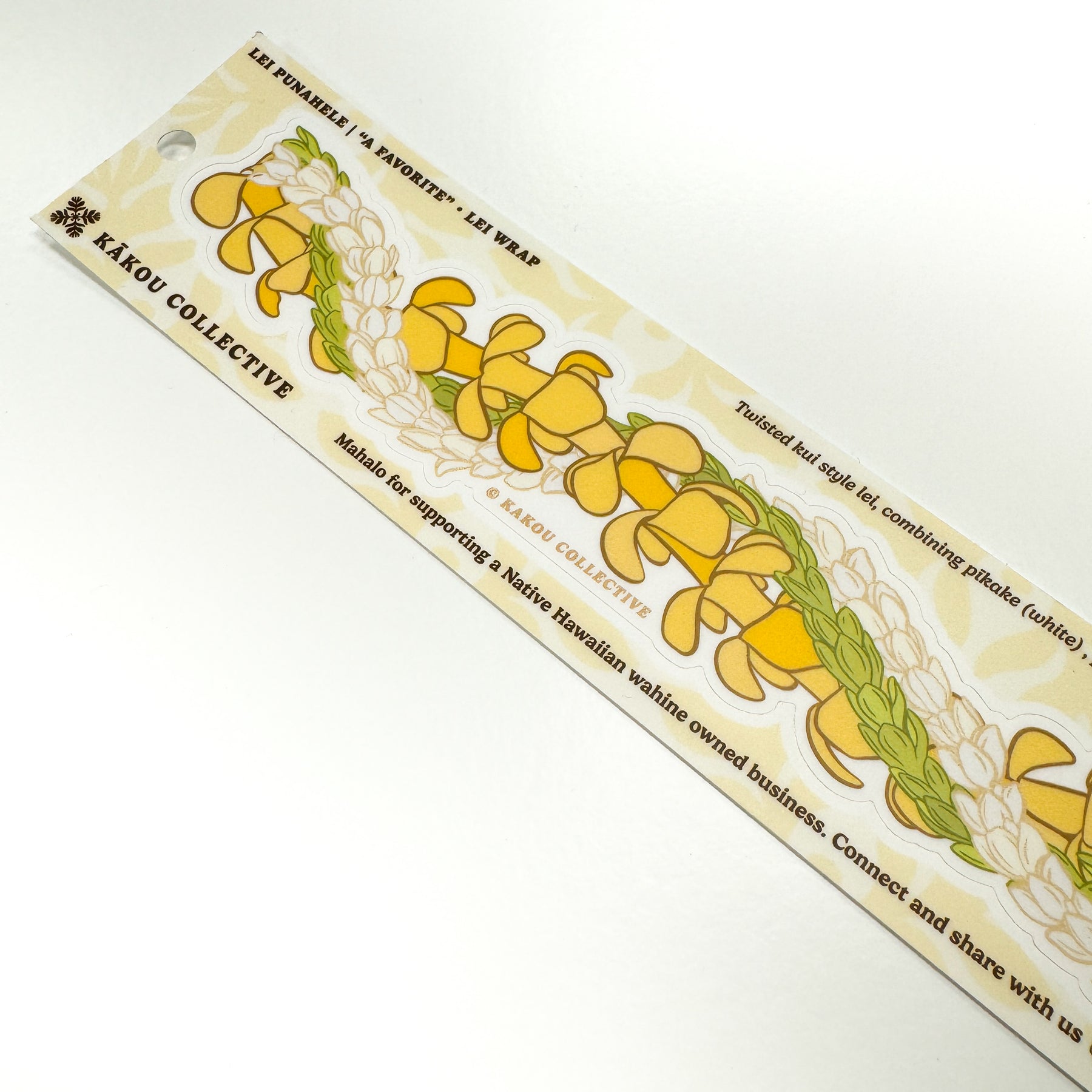 Lei Labels Lei Wrap Vinyl Sticker – Kakou Collective