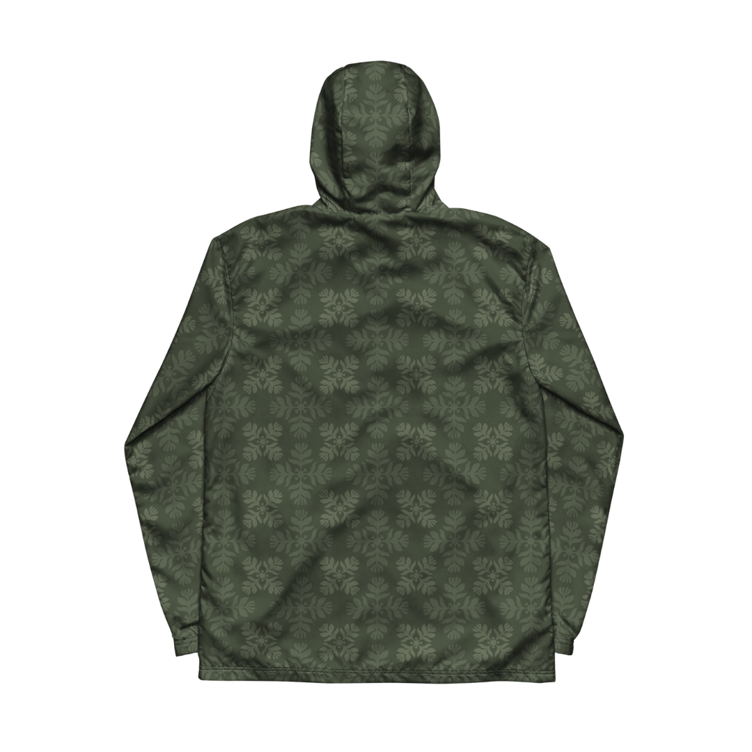 Camo Lehua Quilt Windbreaker