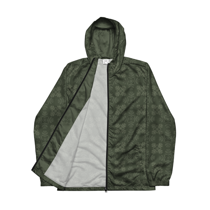 Camo Lehua Quilt Windbreaker