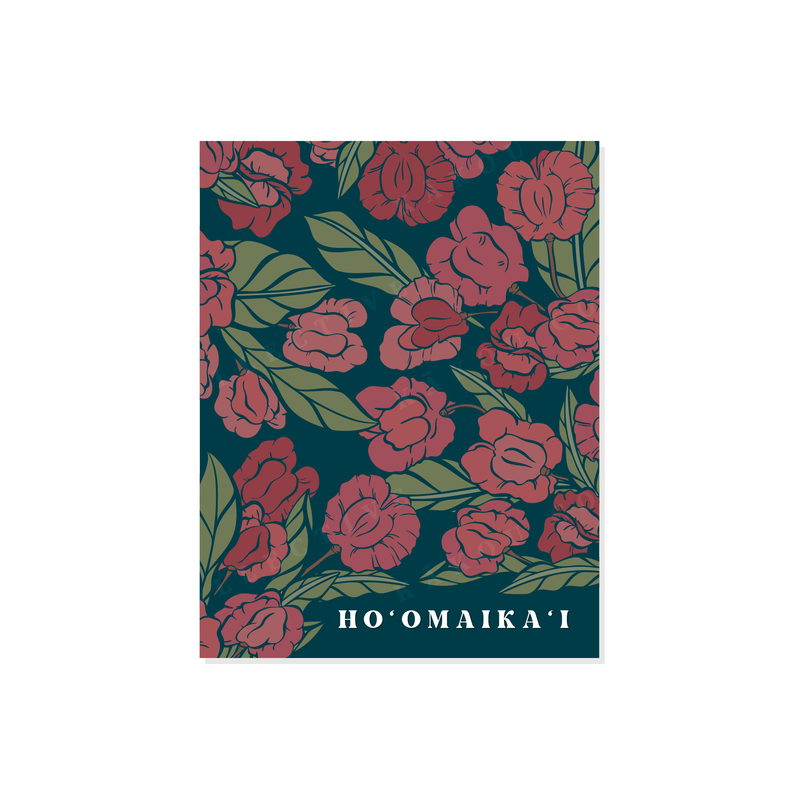 Dry Forest Greeting Card Collection