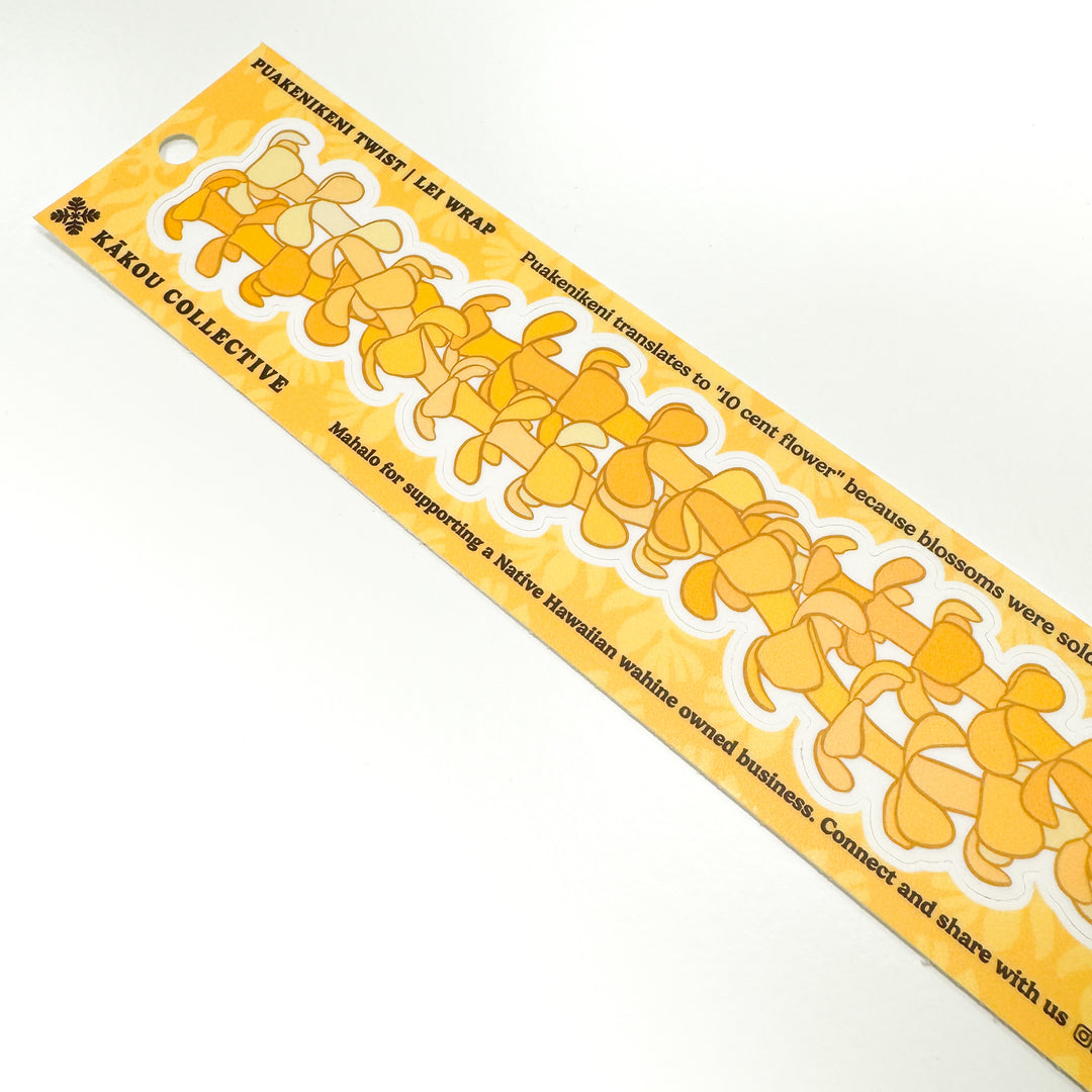 Lei Wrap Vinyl Sticker