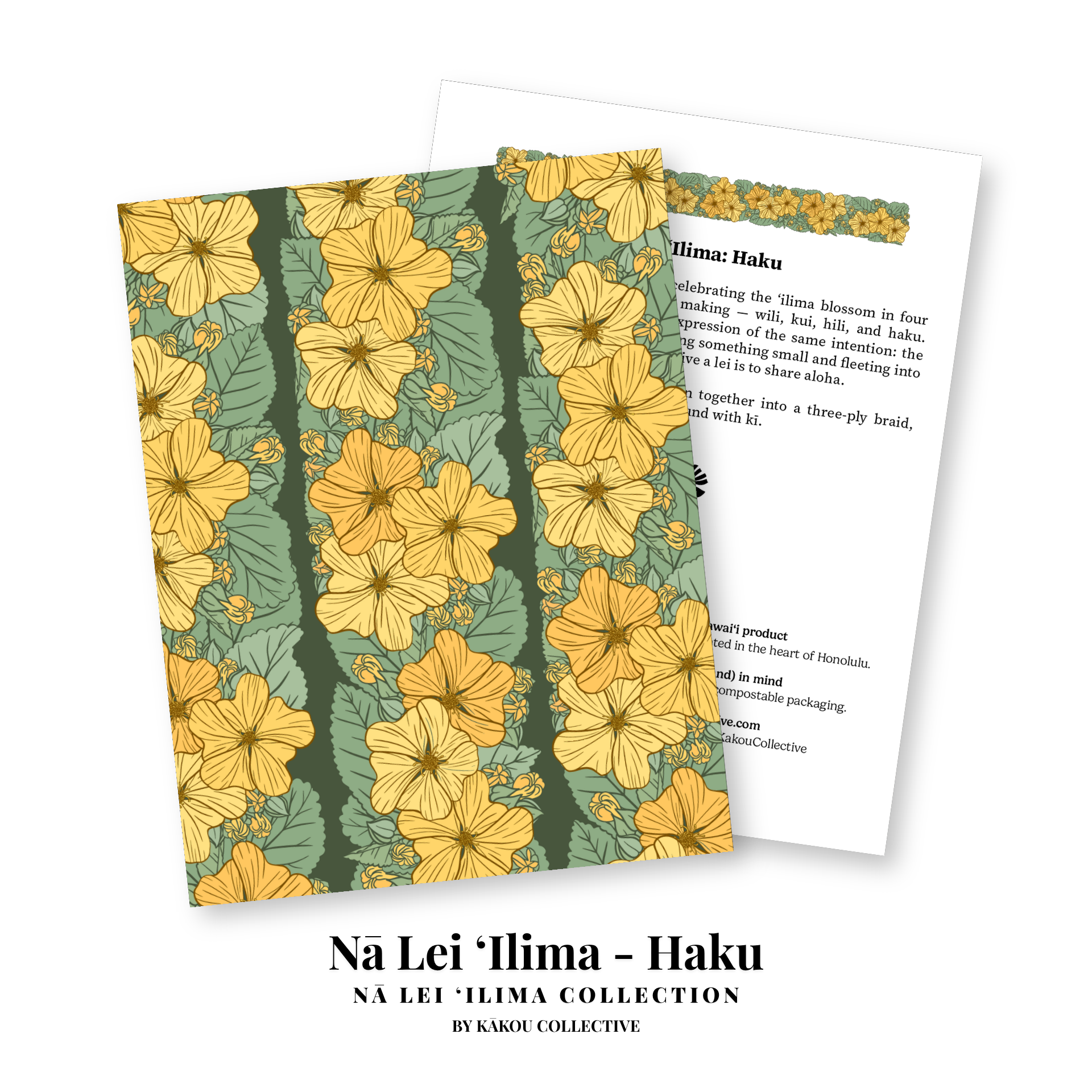 Na Lei Ilima Greeting Card Collection