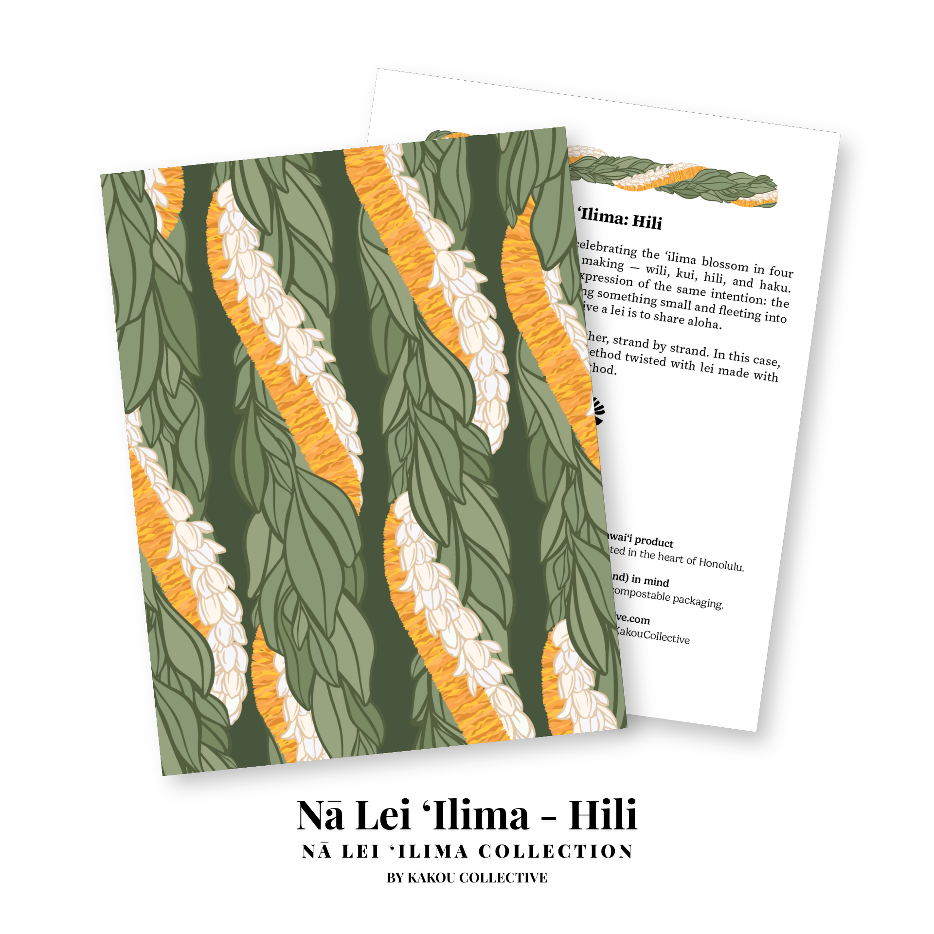 Na Lei Ilima Greeting Card Collection