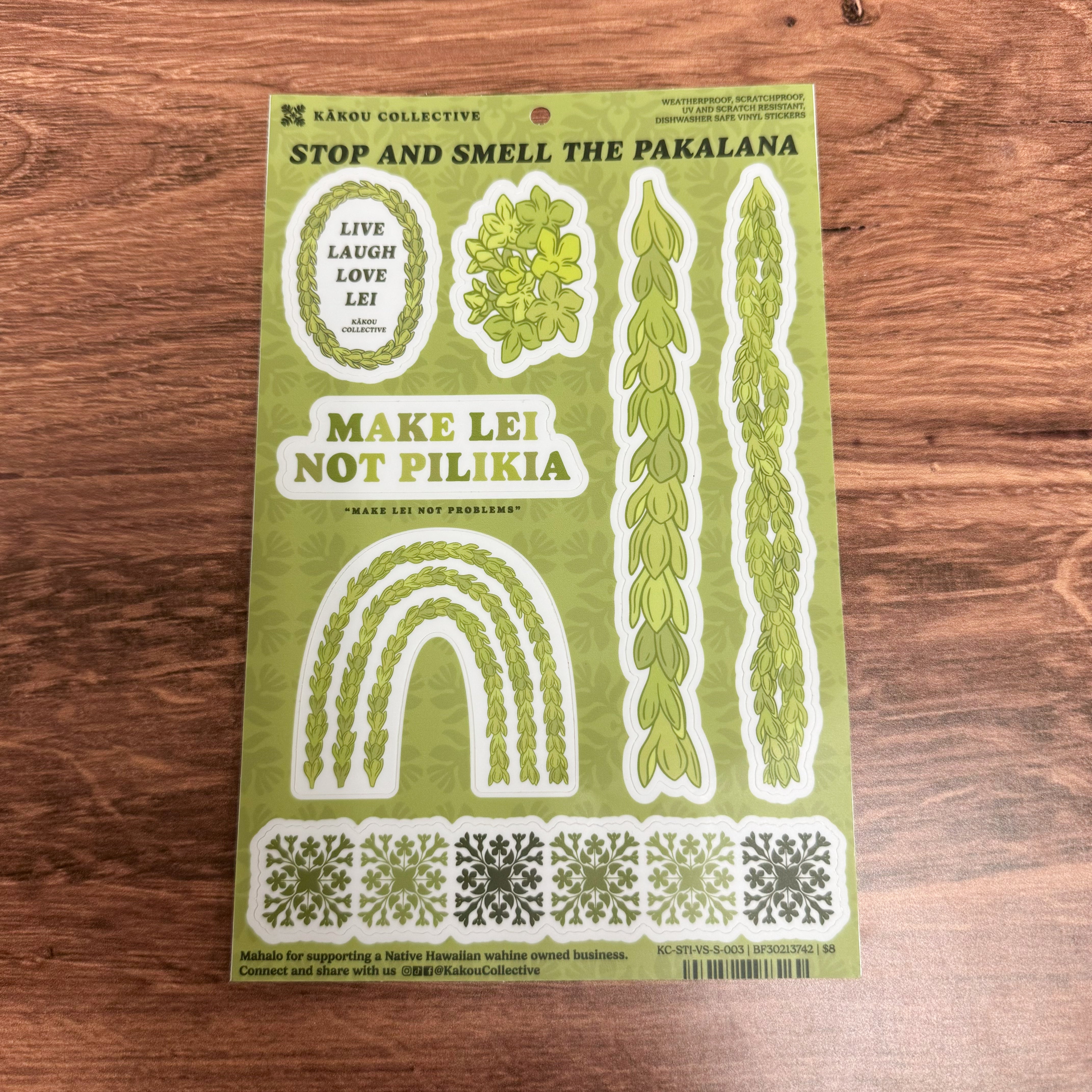 Pepili Wainola (Vinyl Stickers) – Kakou Collective