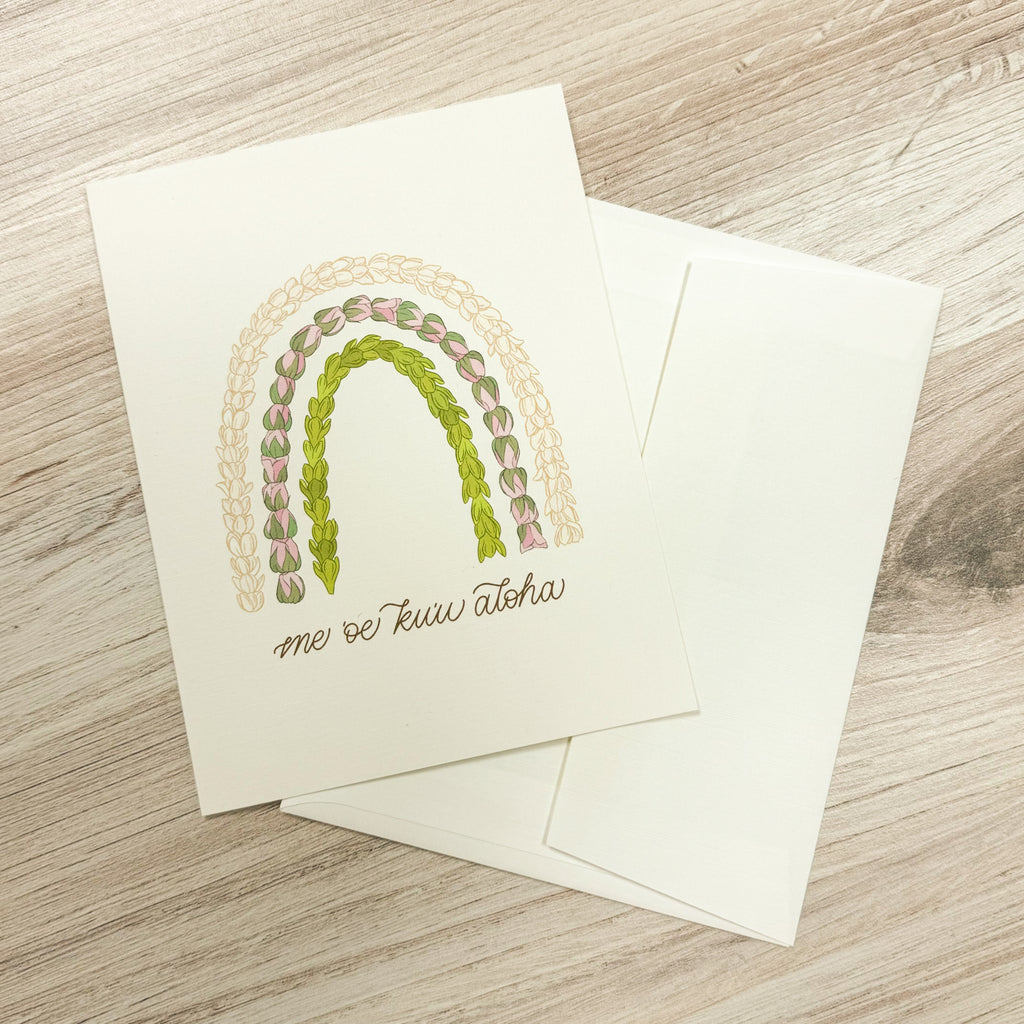 Lei Bow Greeting Card Collection