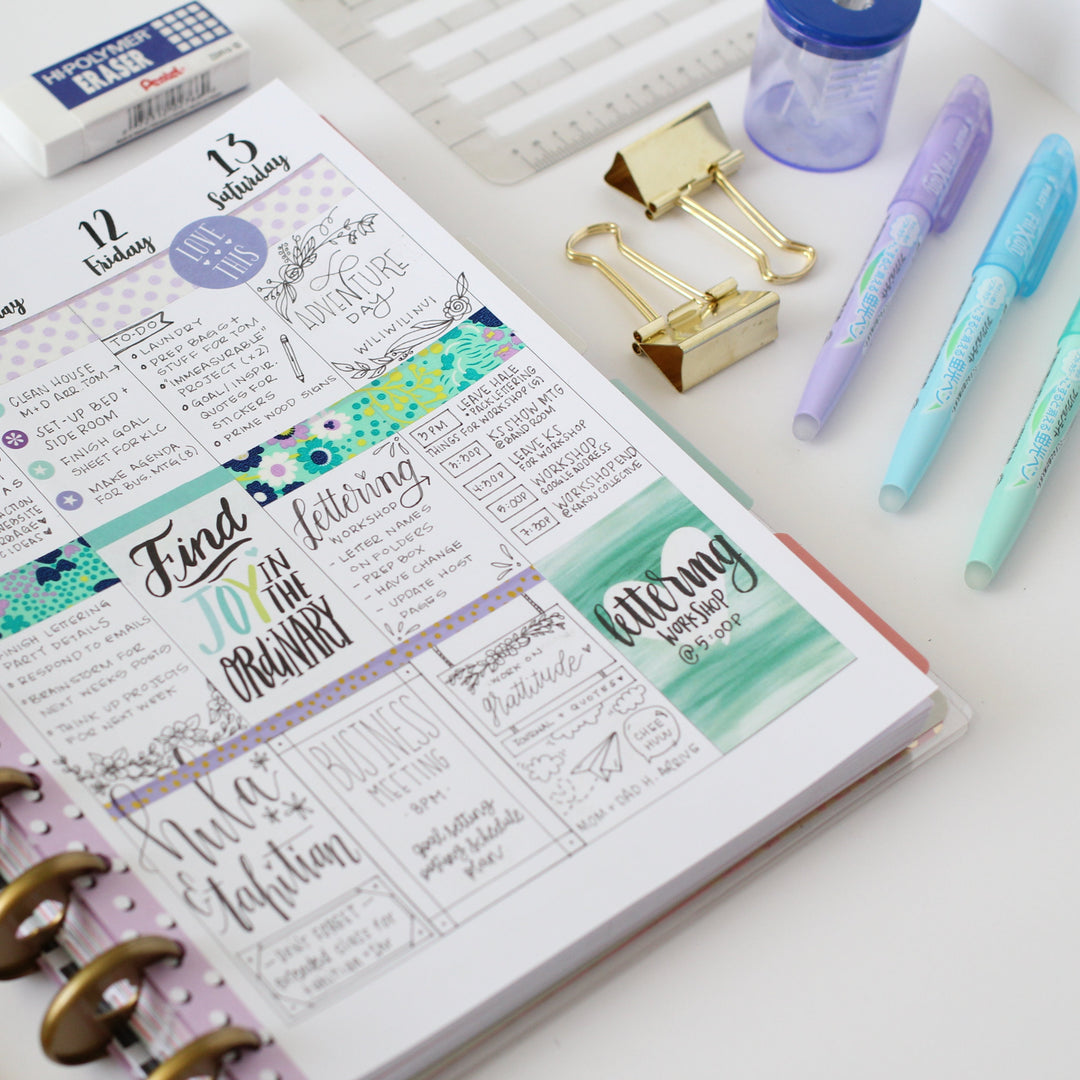 Planner Lettering Workshop