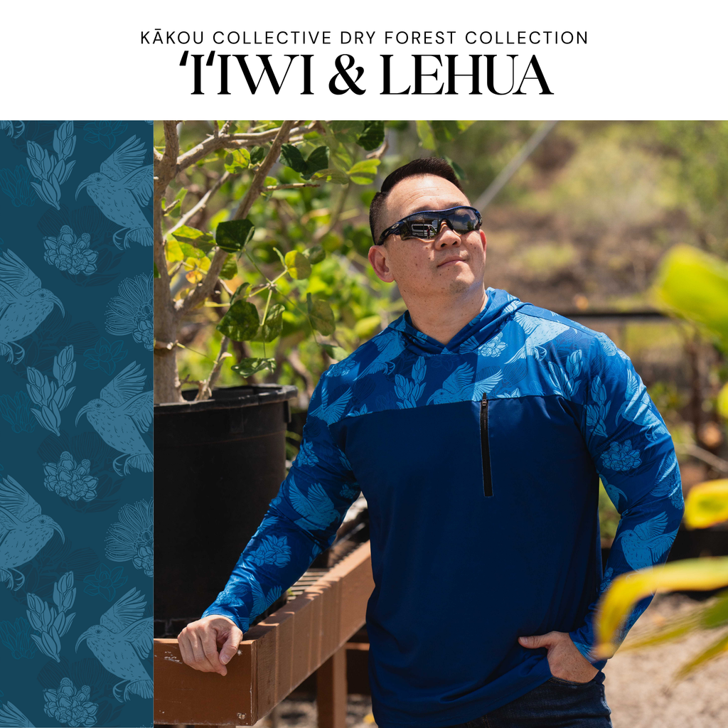 Dry Forest Collection Long Sleeve Dri Fit  Sugar Caddy x Kakou Collective