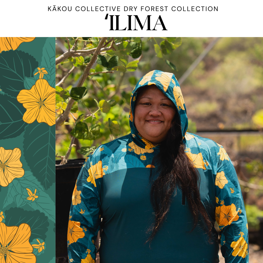 Dry Forest Collection Long Sleeve Dri Fit  Sugar Caddy x Kakou Collective