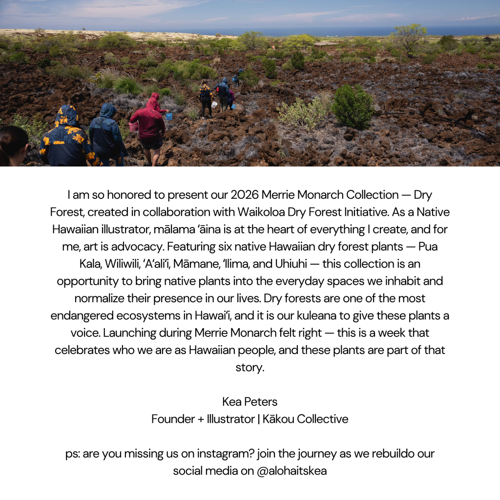 Dry Forest Collection Long Sleeve Dri Fit  Sugar Caddy x Kakou Collective