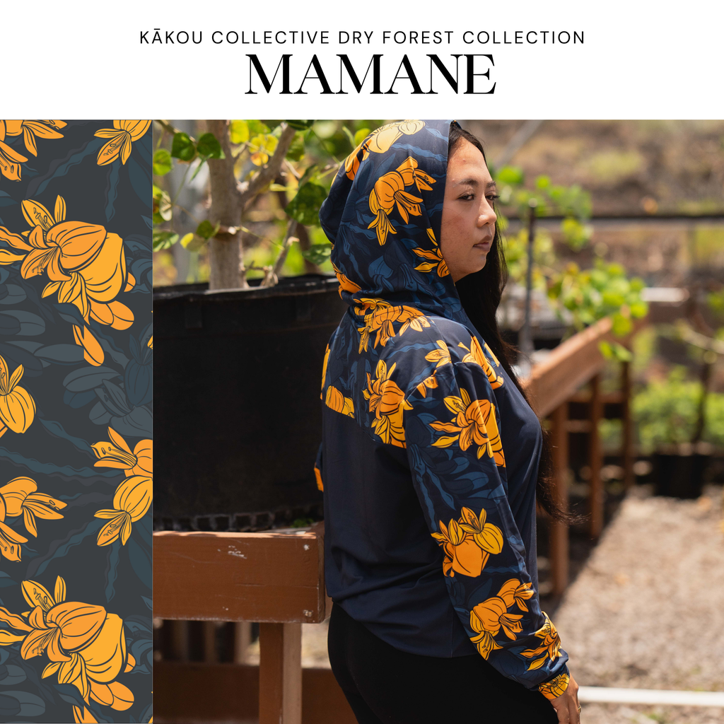 Dry Forest Collection Long Sleeve Dri Fit  Sugar Caddy x Kakou Collective