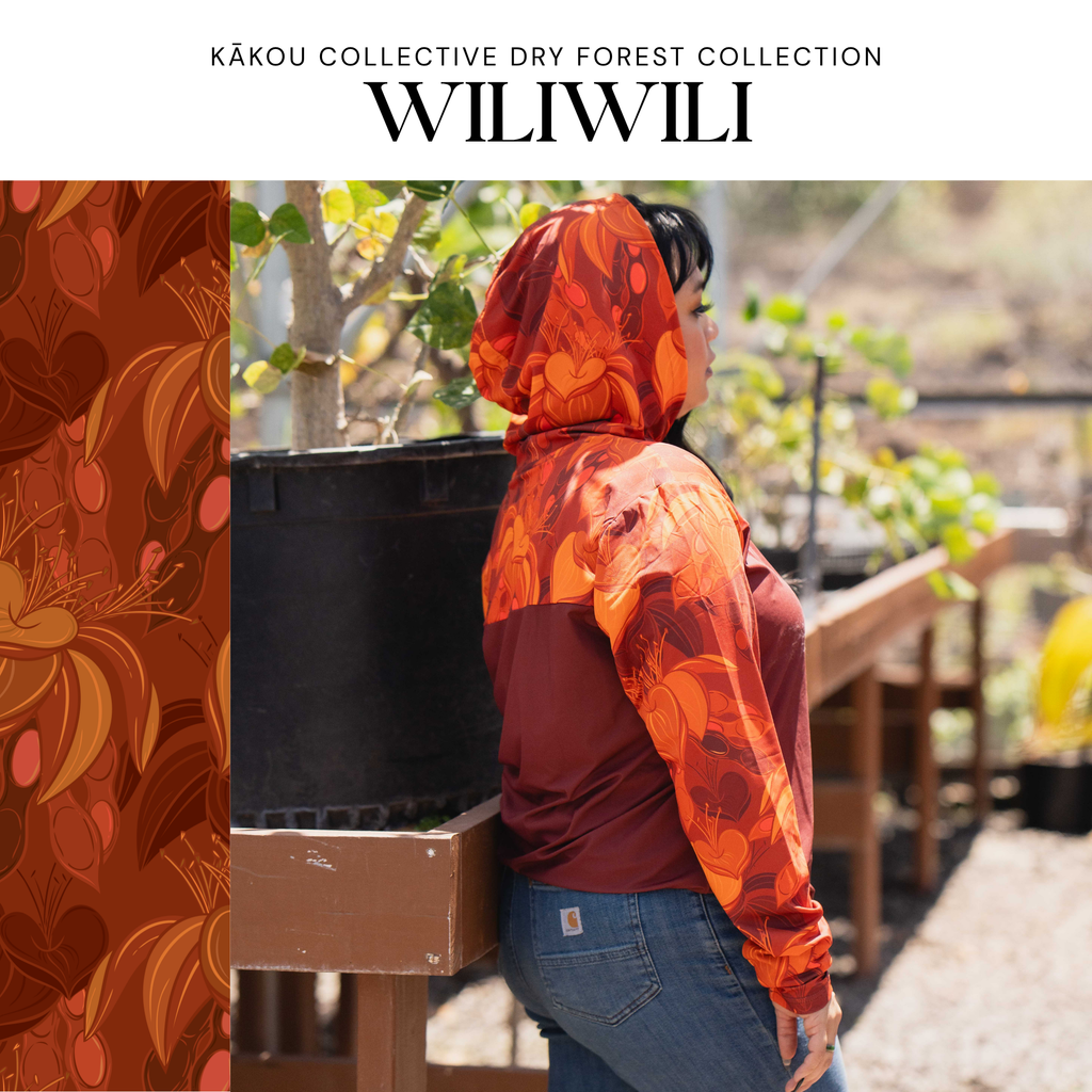 Dry Forest Collection Long Sleeve Dri Fit  Sugar Caddy x Kakou Collective