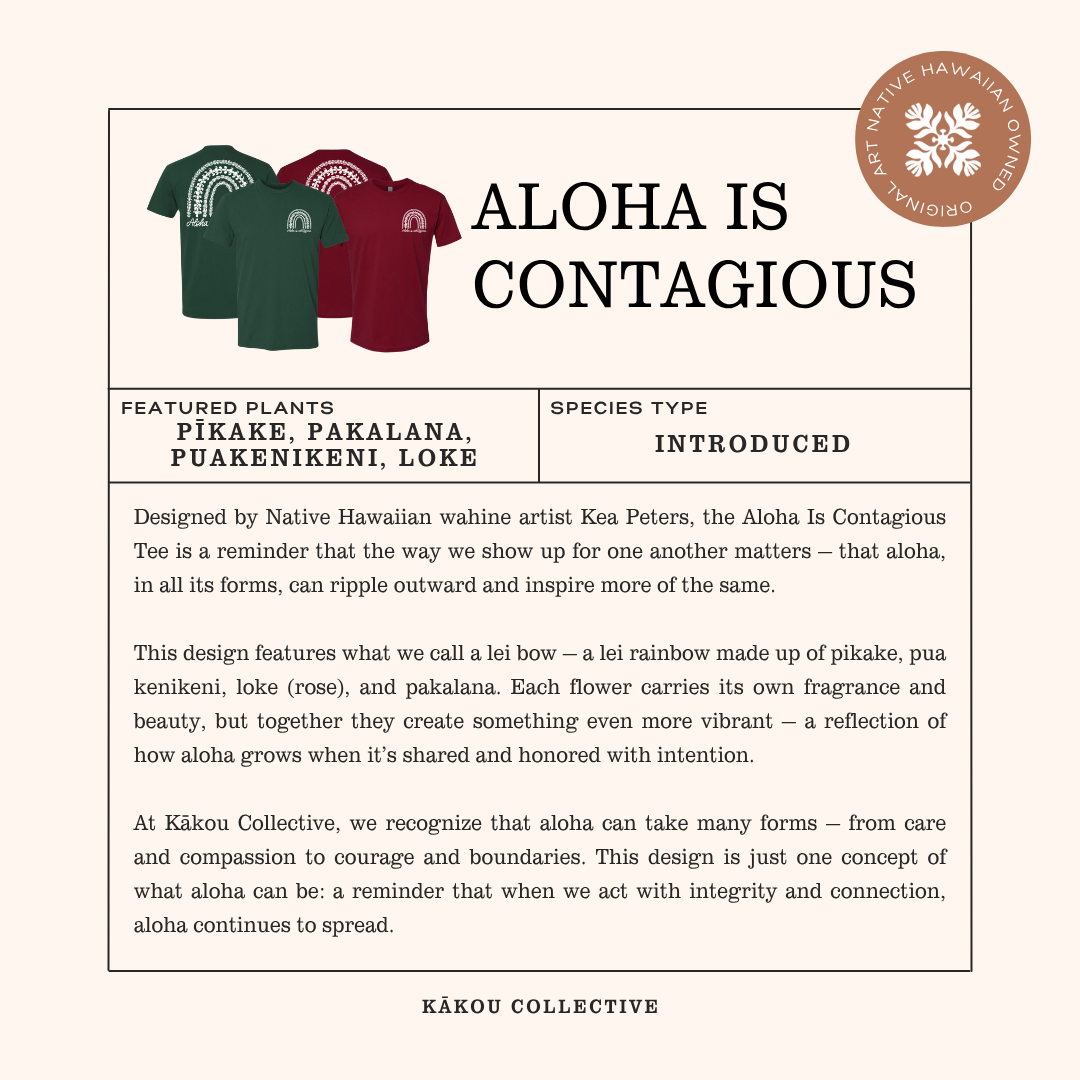 Aloha is Contagious (T-Shirt Preorder)