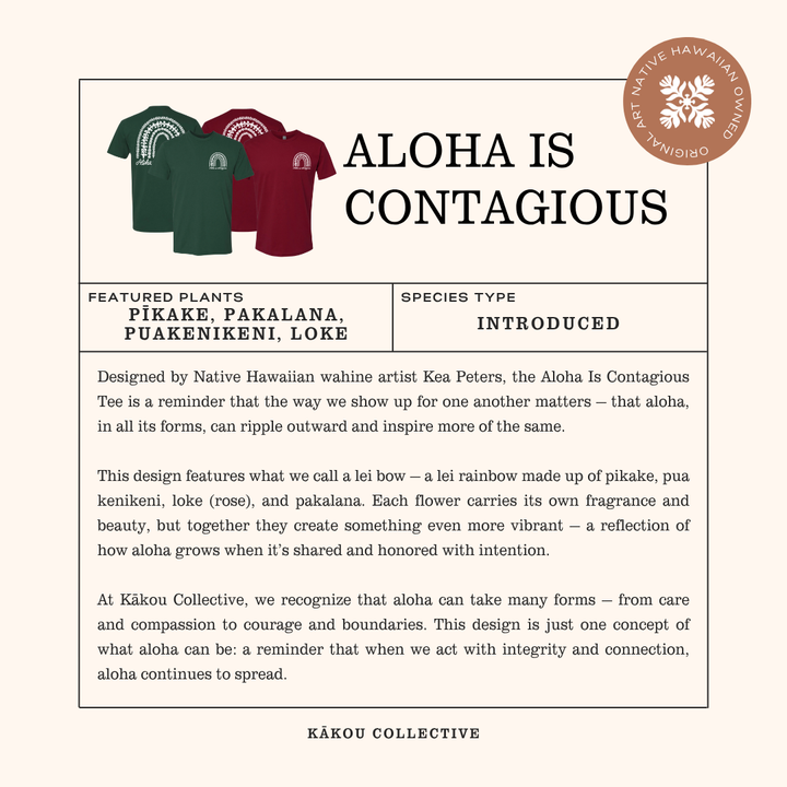 Aloha is Contagious (T-Shirt Preorder)