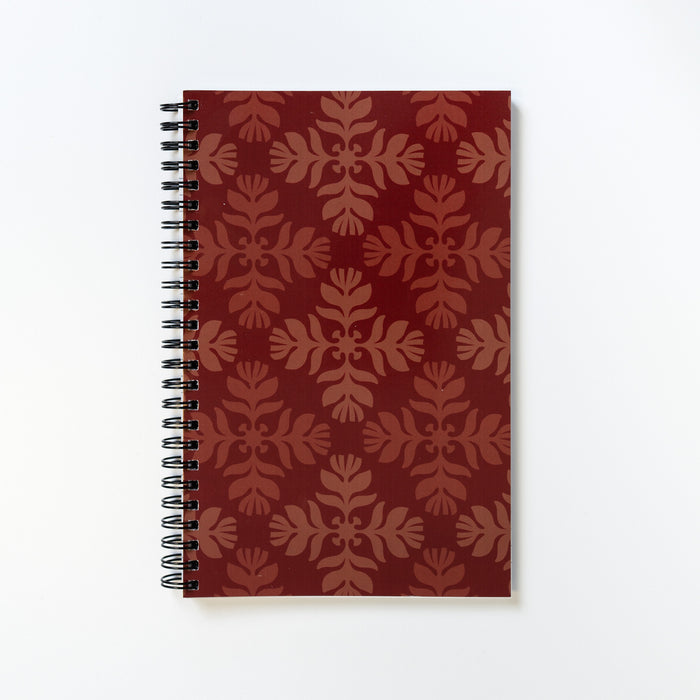 Hawaiian Quilt 5x7 Coil Notebook