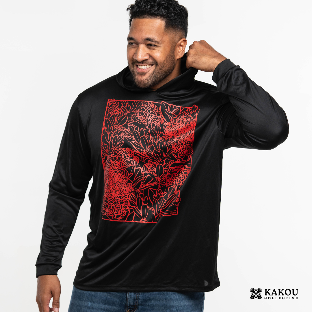 Mohala Ohia Lehua Long Sleeve Dri Fit