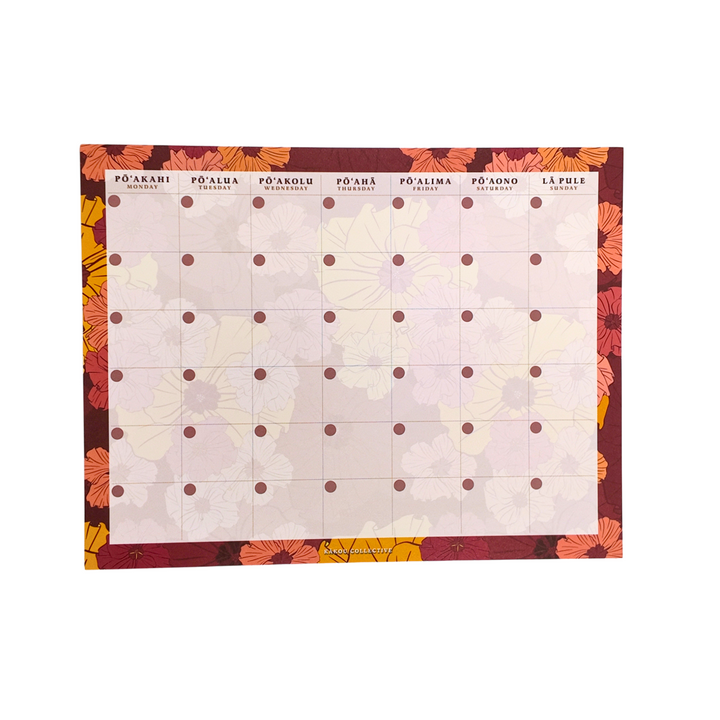 Monthly Notepad