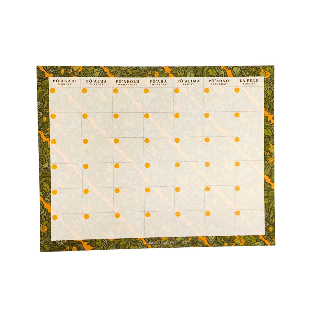 Monthly Notepad