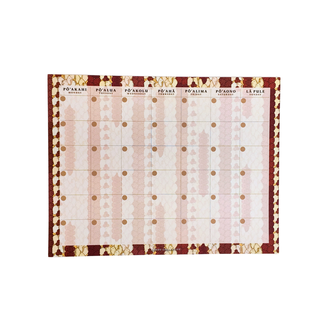 Monthly Notepad