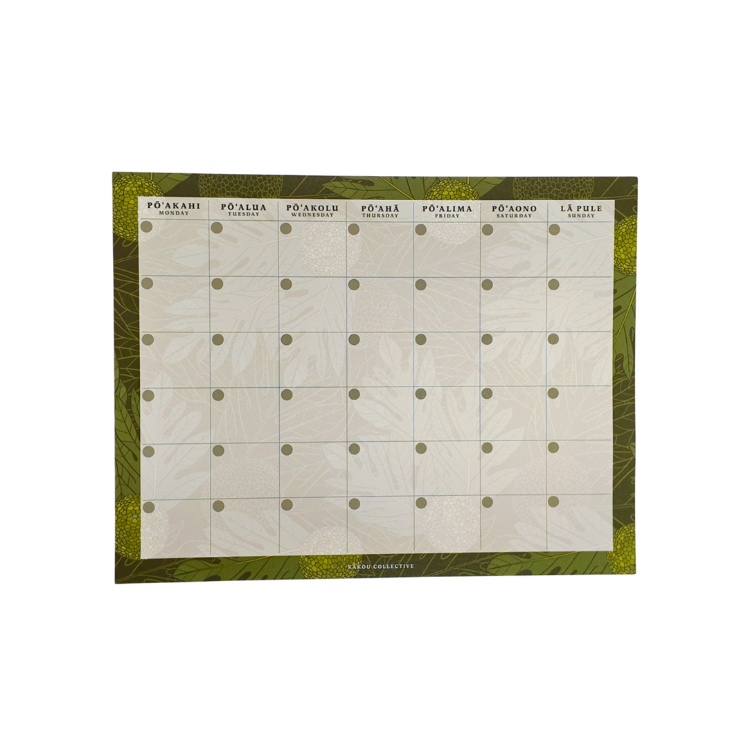 Monthly Notepad