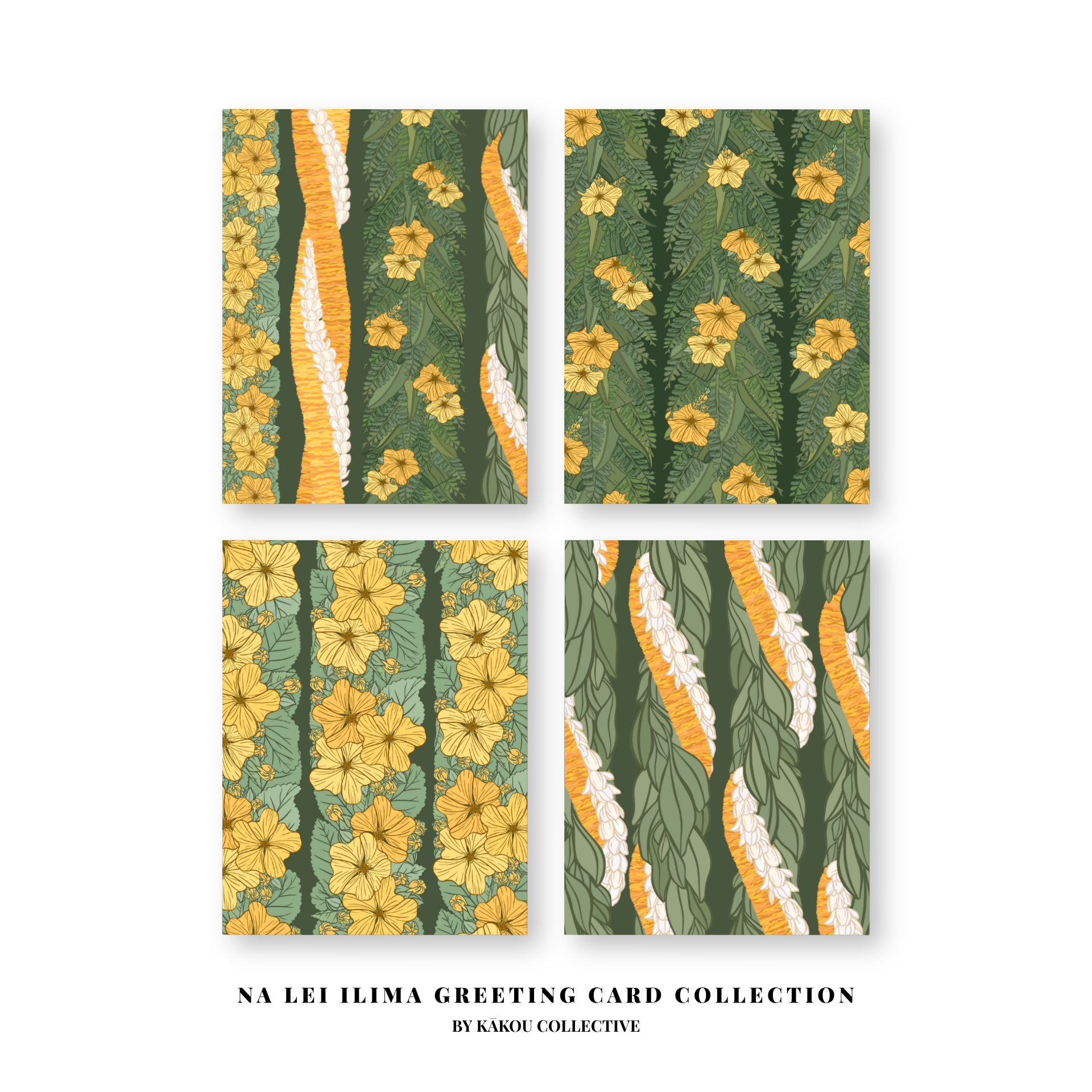 Na Lei Ilima Greeting Card Collection