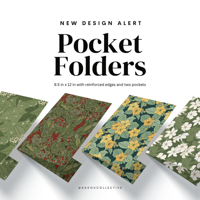 Pocket Portfolio Folders