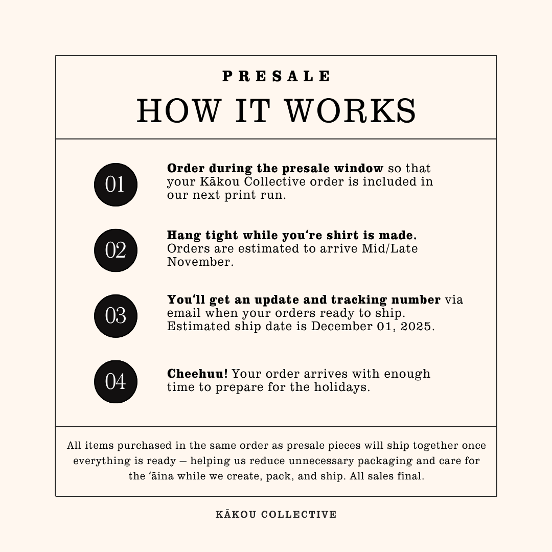 Hiki Nō - ʻAʻaliʻi Kū Makani (T-Shirt Preorder)