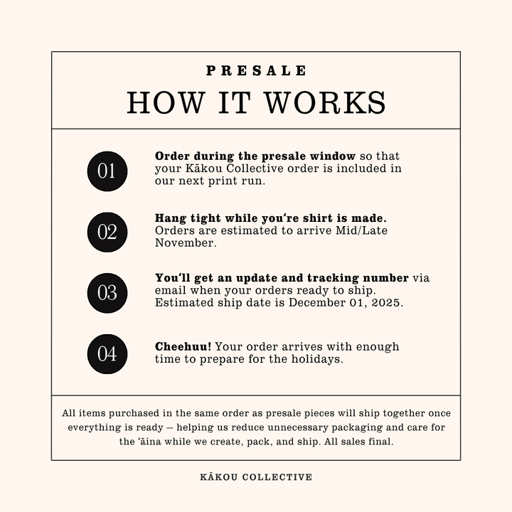 Hiki Nō - ʻAʻaliʻi Kū Makani (T-Shirt Preorder)