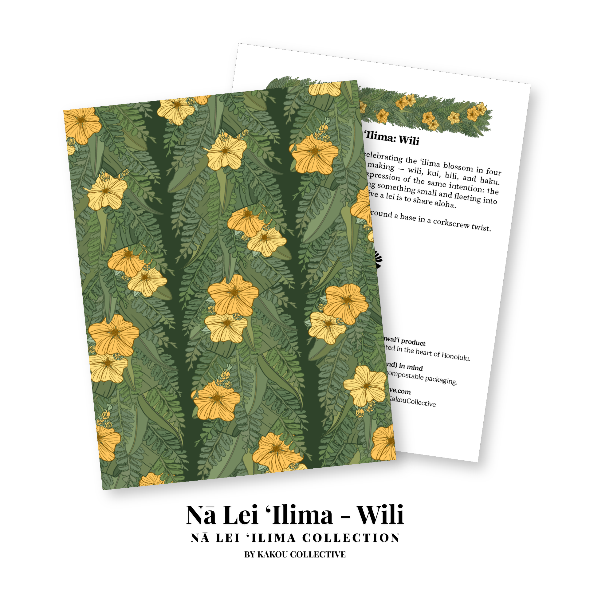 Na Lei Ilima Greeting Card Collection