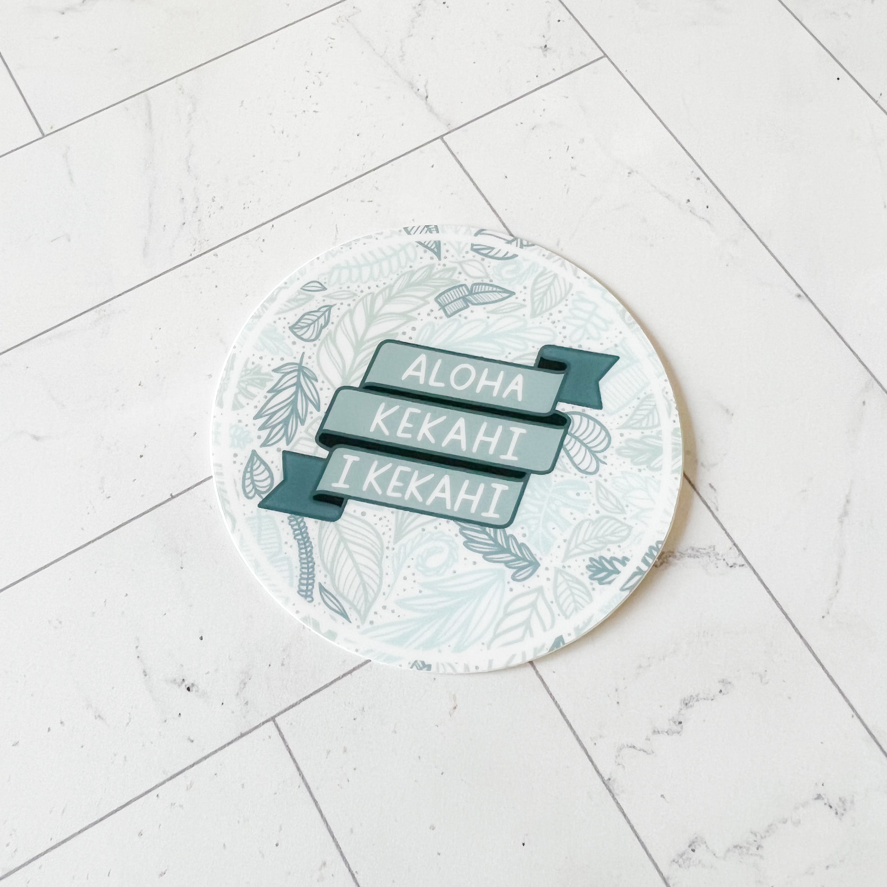 Aloha Kekahi i Kekahi Olelo Noeau Vinyl Sticker