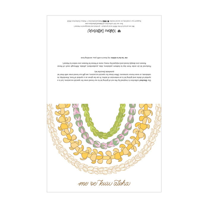 Hawaii Flower Lei - A Circle of Aloha and the Iconic Symbol of