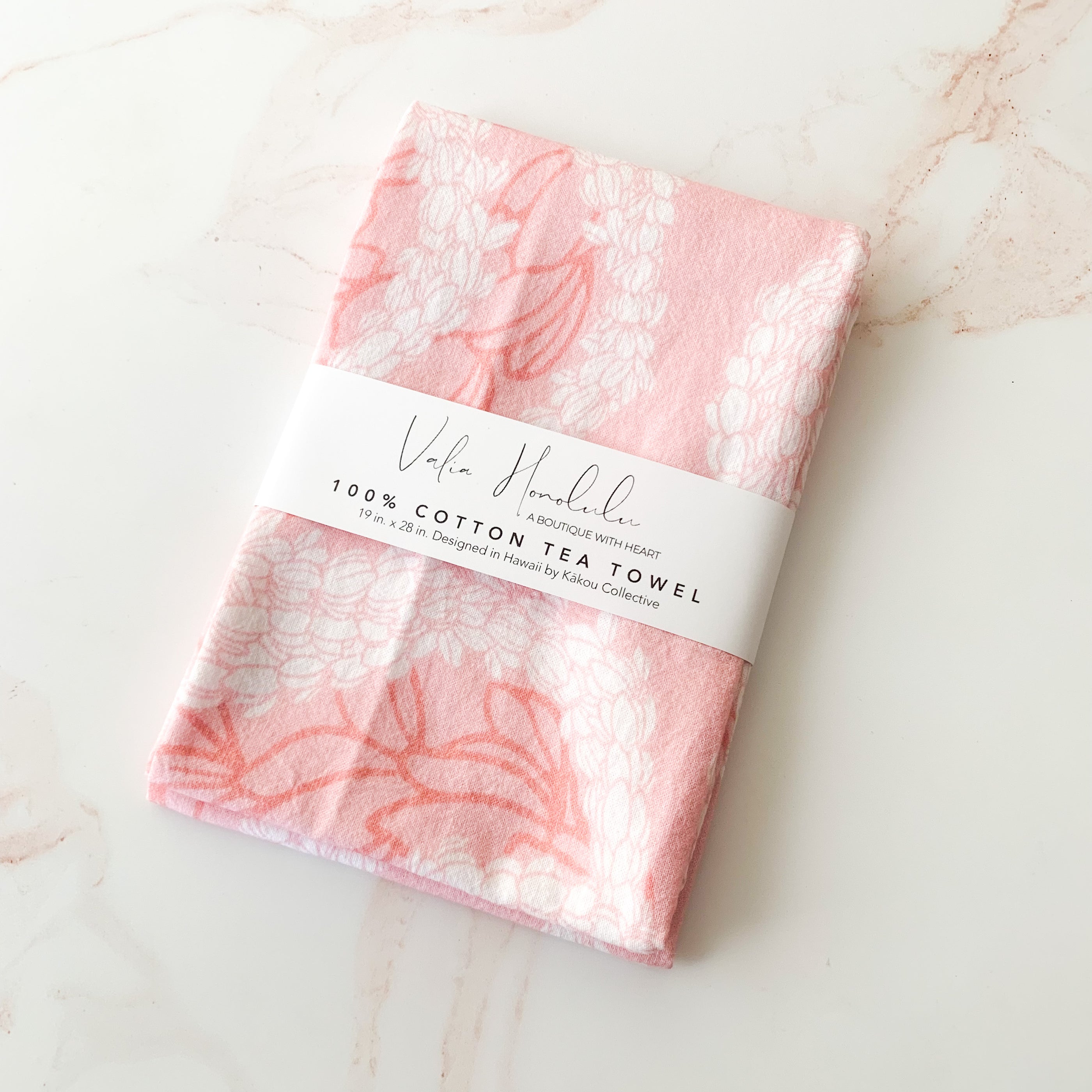 Pikake Tea Towels X Valia Honolulu — Kakou Collective