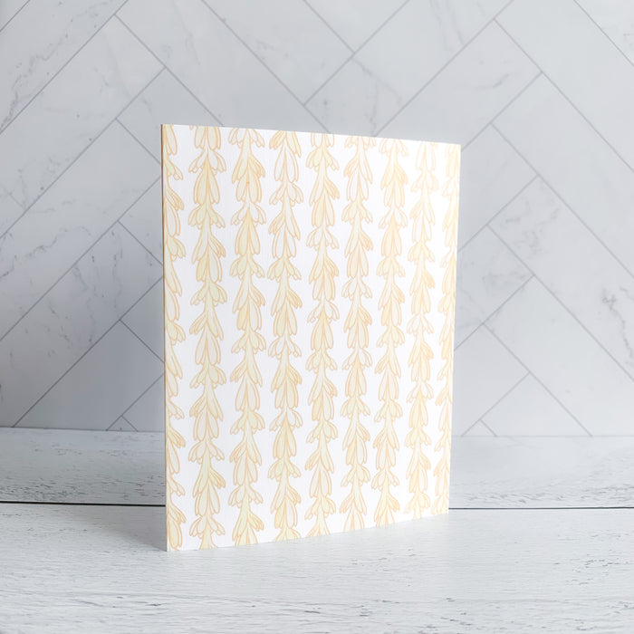 Tuberose Greeting Card