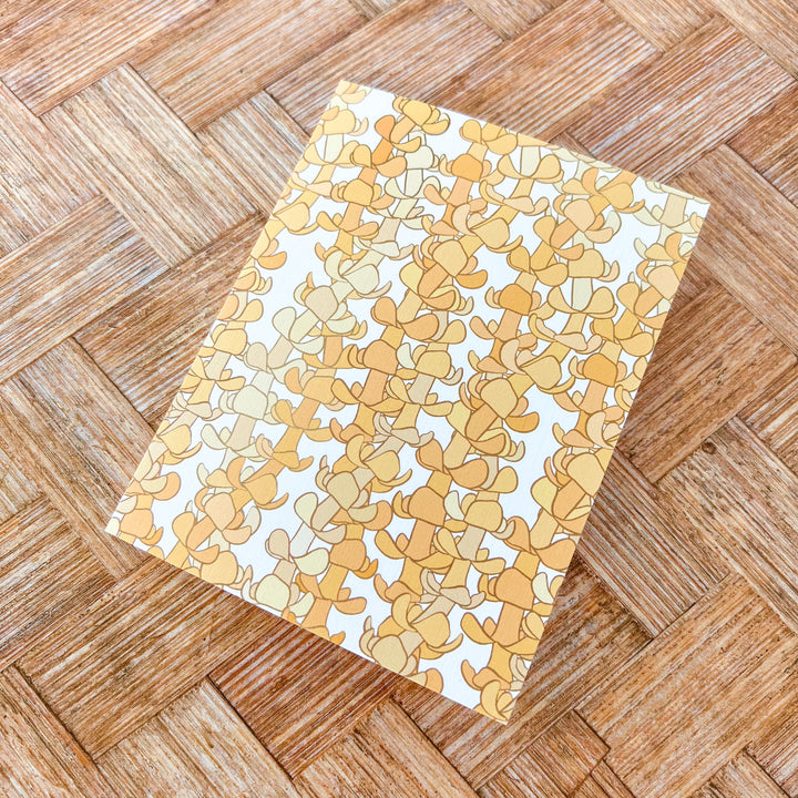 Lei Puakenikeni Twist Greeting Card